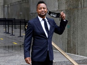 Actor Cuba Gooding Jr. departs after a hearing at New York Criminal Court in the Manhattan borough of New York City, New York,U.S., August 13, 2020.