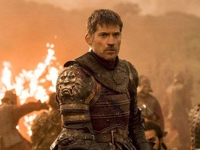 This file image released by HBO shows Nikolaj Coster-Waldau as Jaime Lannister in an episode of "Game of Thrones."