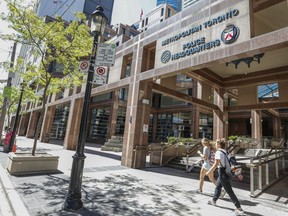 Toronto Police headquarters on College St. in Toronto.