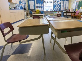 The Ontario government announced its plan to reopen schools in the fall includes integrated learning and a possible rotation of students learning in classrooms and from home.