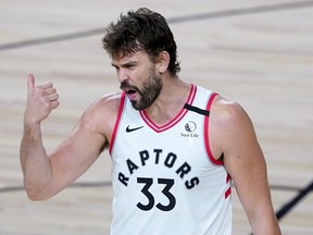 Marc Gasol of the Toronto Raptors.