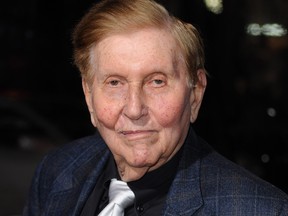 Chairman of the Board, Viacom and CBS Corp Sumner Redstone arrives at the premiere Of CBS Films' "Extraordinary Measures"  held at the Grauman's Chinese Theatre on Jan. 19, 2010 in Hollywood, Calif.