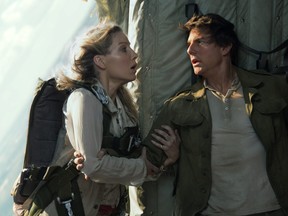 Annabelle Wallis and Tom Cruise star in Alex Kurtzman's 2017 movie "The Mummy."