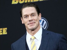 John Cena attends the premiere of Paramount Pictures' "Bumblebee" at TCL Chinese Theatre on December 09, 2018 in Hollywood, California.