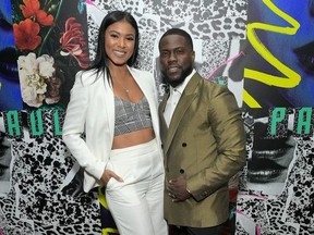 Eniko Hart and Kevin Hart attend the Paul Smith Honors John Legend dinner on May 14, 2019 in Los Angeles, California.