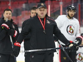 Senators coach D.J. Smith