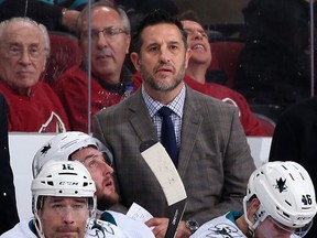 The Sharks named Bob Boughner as their next head coach,  after he coached the team on an interim basis following the firing of Peter DeBoer during the season.