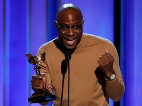 Director Barry Jenkins accepts the award for Best Director for "If Beale Street Could Talk" at the Film Independent Spirit Awards, in Santa Monica, Calif., Feb. 23, 2019.
