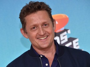 Alex Winter arrives for the 32nd Annual Nickelodeon Kids' Choice Awards at the USC Galen Center on March 23, 2019 in Los Angeles.