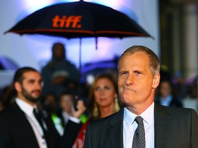 Jeff Daniels walks the Red Carpet for The Martain during the Toronto International Film Festival in Toronto on Friday September 11, 2015.