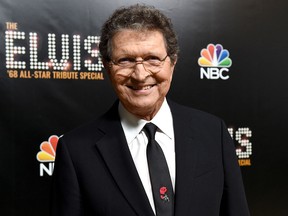 Mac Davis appears backstage during The Elvis '68 All-Star Tribute Special at Universal Studios on October 11, 2018 in Universal City, California.