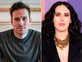 Armie Hammer and Rumer Willis.