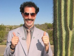 Sacha Baron Cohen portrays Kazakhstan's sixth most famous man and a leading journalist from the State run TV network in the comedy BORAT.