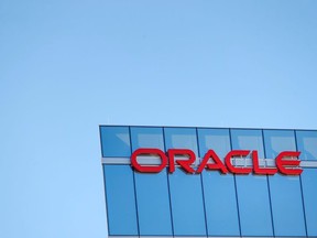 An exterior view of the Oracle Field Office at Wilson Boulevard in Arlington, Virginia, U.S., October 18, 2019.