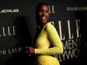 Issa Rae attends the 26th annual ELLE Women in Hollywood in Los Angeles October 14, 2019.
