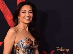 Ming-Na Wen attends the world premiere of Disney's "Mulan" at the Dolby Theatre in Hollywood on March 9, 2020.