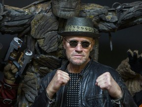 Michael Rooker, who portrays Yondu,  during the red carpet for the Canadian premiere of Guardians of the Galaxy Vol. 2 at the Cineplex Cinemas Varsity and VIP in Toronto, May 2, 2017.