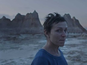 Frances McDormand stars in "Nomadland."