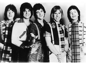 Ian Mitchell (right) is seen in this 1976 file photo of the Bay City Rollers.