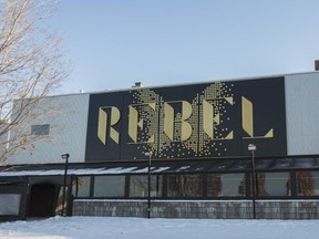 File photo of Rebel nightclub at the end of Polson St. in Toronto, Ont.