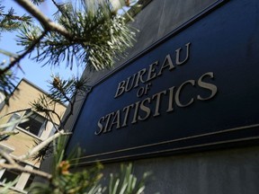 Statistics Canada building and signs are pictured in Ottawa on Wednesday, July 3, 2019.