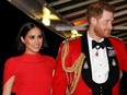 Britain's Prince Harry and his wife Meghan, arrive to attend the Mountbatten Festival of Music at the Royal Albert Hall in London, Britain March 7, 2020.