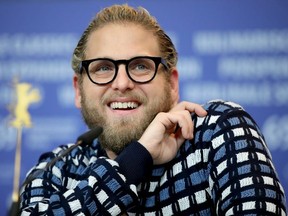 Jonah Hill attends the "Mid 90's" press conference during the 69th Berlinale International Film Festival Berlin at Grand Hyatt Hotel on February 10, 2019 in Berlin, Germany.