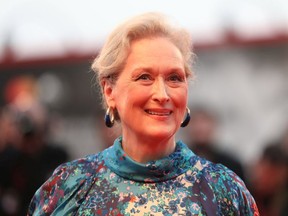 Meryl Streep walks the red carpet ahead of the The Laundromat screening during the 76th Venice Film Festival at Sala Grande on Sept. 1, 2019 in Venice, Italy.