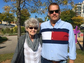 Christine Jessop’s mom, Janet, and her brother, Kenneth