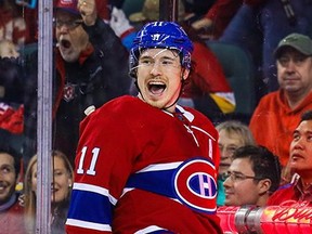 The Montreal Canadiens signed winger Brendan Gallagher to a contract extension on Wednesday.