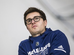 Among his wish list for the team, GM Kyle Dubas says he wants the Maple Leafs to become a harder group to play against and “we’re looking to improve ourselves on defence.”