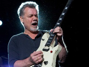 Eddie Van Halen rocks the Western Fair District with Van Halen in London, Ont., on Aug. 5, 2015.