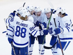 The Maple Leafs’ high-end forwards — Auston Matthews (34), Mitch Marner (16), John Tavares (91) and William Nylander — did just fine during the regular season, again, but have yet to carry the team to a playoff series win.