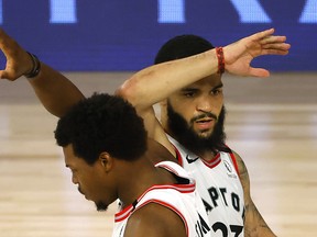 Fred VanVleet and Kyle Lowry may have plenty to high-five each other about if an Alberta rapid-testing program for COVID-19 proves successful, allowing them to return to Scotiabank Arena for home games.