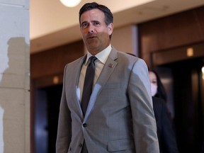 Director of National Intelligence John Ratcliffe arrives to brief Congressional leaders on reports that Russia paid the Taliban bounties to kill U.S. military in Afghanistan, on Capitol Hill in Washington, D.C., July 2, 2020.