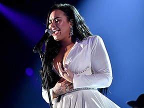 Demi Lovato performs during the 62nd Annual Grammy Awards at STAPLES Center on January 26, 2020 in Los Angeles.