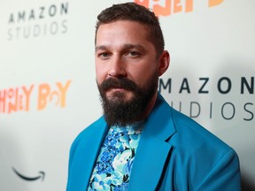 Shia LaBeouf attends the premiere of Amazon Studios "Honey Boy" at The Dome at Arclight Hollywood on November 5, 2019 in Hollywood.