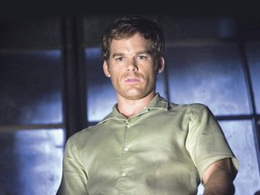 Actor Michael C. Hall as Dexter.