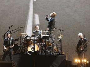 U2 perform at the Rogers Centre in Toronto during their Joshua Tree Friday June 23, 2017.