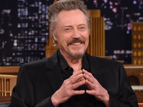 Christopher Walken Visits "The Tonight Show Starring Jimmy Fallon" at Rockefeller Center on November 26, 2014 in New York.