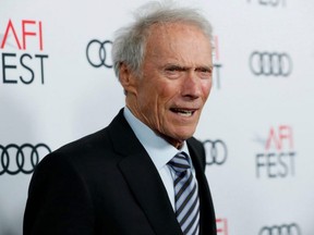 Director Clint Eastwood poses at the premiere for the movie "Richard Jewell" in Los Angeles, Nov. 20, 2019.