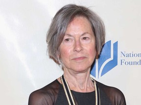 Louise Gluck attends 2014 National Book Awards on Nov. 19, 2014 in New York City.