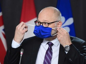 Justice Minister and Attorney General of Canada David Lametti hold a press conference on Parliament Hill in Ottawa on Thursday, Oct. 1, 2020.