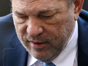 Film producer Harvey Weinstein arrives at the New York Criminal Court during his ongoing sexual assault trial in the Manhattan borough of New York City, New York, U.S., February 24, 2020.