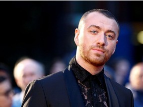 Singer Sam Smith poses as they arrive to the GQ Men Of The Year Awards 2019 in London, Britain September 3, 2019.