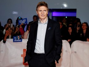 Actor Liam Neeson arrives for the world premiere of Widows at the Toronto International Film Festival (TIFF) in Toronto, Canada, September 8, 2018.