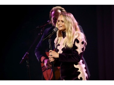 Miranda Lambert performs onstage during the The 54th Annual CMA Awards at Nashville's Music City Center on Wednesday, Nov. 11, 2020 in Nashville, Tennessee.