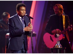Charley Pride performs onstage during the The 54th Annual CMA Awards at Nashville's Music City Center in Nashville, Nov. 11, 2020.