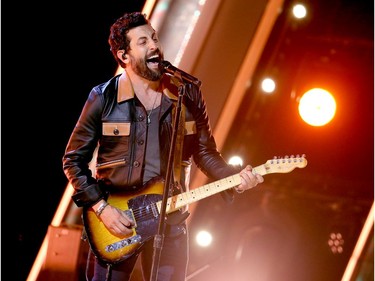 Matthew Ramsey of musical group Old Dominion performs onstage at Nashville's Music City Center for "The 54th Annual CMA Awards" broadcast on Wednesday, Nov. 11, 2020 in Nashville, Tennessee.