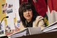 Ontario Auditor General Bonnie Lysyk speaks during a press conference at Queen's Park on, December 4, 2019.